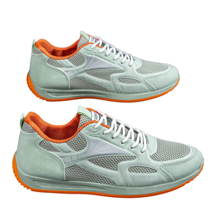 Scarpe da Corsa Casual Personalizzate di Alta Qualità Bottegas Venetas Orbit Low-top, Sneakers Retrò in Rete Argentata, Tendenza Moda per Camminare - Product Image 4