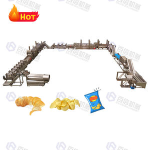 Ligne de fabrication de chips de pommes de terre Ligne de chips de pommes de terre en continu de qualité alimentaire Ligne d'automatisation innovante de chips de pommes de terre - Product Image 5