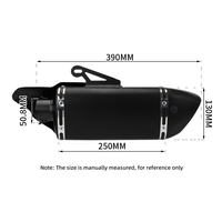 Silencieux d'échappement universel pour moto 51MM, échappements de course AKRA K11 avec DB Killer pour GSXR750 R6 ZX6R RSV4 NX500 CB650R