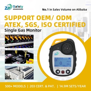 Détecteur de gaz pour espaces confinés, compteur d'oxygène, détecteur de gaz portable - Product Image 1