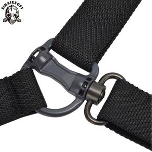 Sangle d'épaule tactique de remplacement de 1,25 po avec boucles métalliques QD, sangle réglable en nylon robuste pour appareil photo - Product Image 5