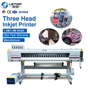 Stampante UV a Tre Teste LETOP 1.6M 1.9M per Stampa su Rotolo, Macchina Inkjet UV per Striscioni Flessibili e Vinile, 13200 Stampa 1200dpi - Product Image 1