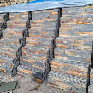 Nhà Máy Bán Hàng Trực Tiếp Cao Cấp Tự Nhiên Slate Văn Hóa Đá Cho Lò Sưởi Tường Đá Trang Trí Tấm Tường - Product Image 2