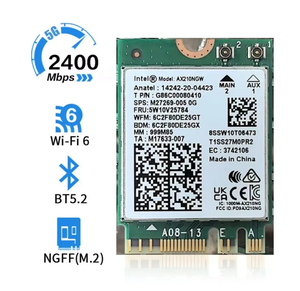 Intel ax210ngw <span class=keywords><strong>802</strong></span>.11ac <span class=keywords><strong>802</strong></span>.11ax bt5.3 Tri ban nhạc 2.4G 5G 6G không dây NGFF M.2 Lan card 5400M Wifi 6E Ethernet <span class=keywords><strong>Adapter</strong></span> - Product Image 6