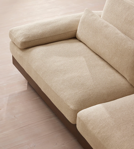 أريكة إيطالية من القماش البسيط للمنزل ، أرائك فاخرة على شكل حرف L لغرفة المعيشة - Product Image 5