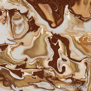 Grandi Lastre con Motivo a Specchio in Pietra Artificiale, Pannelli Moderni Ignifughi con Giunzione Senza Soluzione di Continuità, 4 Anni di Garanzia per Rivestimenti Murali - Product Image 2