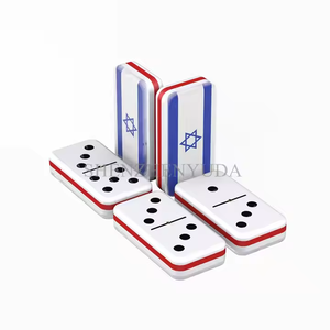 Haut de gamme 4 couches ensemble de 28 acrylique Irak <span class=keywords><strong>drapeau</strong></span> dessiner des <span class=keywords><strong>dominos</strong></span> jeu bloc <span class=keywords><strong>drapeau</strong></span> vif D6 <span class=keywords><strong>dominos</strong></span> avec Spinner - Product Image 5