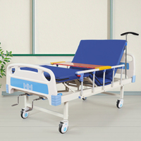 Barrière de lit double semi-fermée en acier inoxydable moderne, équipement d'allaitement manuel pour hôpital ZHONG BAI