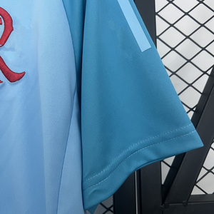 Ultima Polo blu della lega brasiliana maglia da calcio maglia da calcio di alto livello in versione tailandese divisa da calcio Polo - Product Image 4