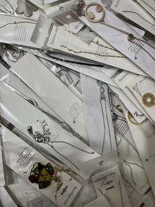 स्टेनलेस स्टील के आभूषण थोक, फैशन टाइटेनियम स्टील महिलाओं का हार, फैक्टरी थोक सस्ते हार - Product Image 4