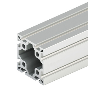 Industrial Aluminum Profiles European Standard 100100 Square 6063 Grade Anodized For Machinery Frame - Product Image 4