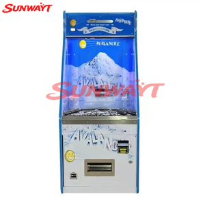 Máquina Empujadora de Monedas Individual de Venta Directa de Fábrica con Botón de Parada, Máquina Empujadora de Monedas Arcade con Cambiador de Billetes - Product Image 3