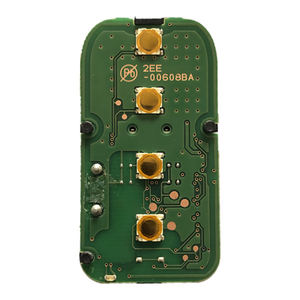 Llave de <span class=keywords><strong>tarjeta</strong></span> inteligente CN007128 3 + 1 botón para Toyota Perodua HIATG 3 Chip <span class=keywords><strong>con</strong></span> número de identificación FCC WB1G0125 frecuencia FSK de 433MHz - Product Image 3