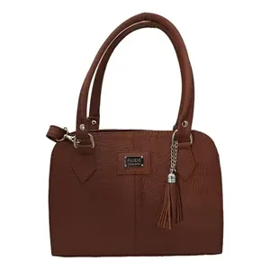 Bolso de Mano Fana Maribel Chedrn de Cuero Vacuno con Estampado Animal, Cierre de Solapa y Decoración de Borlas para Fiestas, Bolso para Mujer - Product Image 3