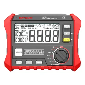 MAYILON 고사양 HT5910 교류 USB2 0 인터페이스 전압 RCD/루프 테스터