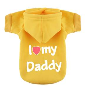 Özel kapşonlu köpekler aksesuarları ve giyim yavru Pet giysi kıyafetler köpek Hoodie giysi köpek giysileri lüks - Product Image 4