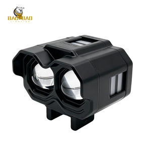 Ampoule de phare LED moto BB3075, promotion, blanc, jaune, clignotant, bleu Devil Eye, large plage de tension 9-80V, prix usine OEM en gros - Product Image 5