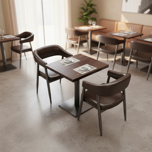 Sillas de Comedor Estilo Occidental para Cafeterías, Restaurantes, Comida Rápida, Bares, Mesas Cuadradas Cómodas para Pubs, Hoteles y Servicios de Catering - Product Image 2