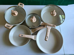 Juego de <span class=keywords><strong>Ollas</strong></span> y Sartenes de Vidrio y Aluminio Antiadherente Moderno y Duradero <span class=keywords><strong>Carote</strong></span>, Fácil de Limpiar, Apto para Lavavajillas y Compatible con Inducción - Product Image 6