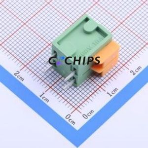 WJ142V-5.08-2P Spring Terminal Block Through hole Component (THT),P=5.08mm Connector 5.08mm 2P 2 10A - Product Image 2