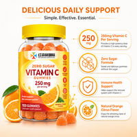 Nutrition Quotidienne pour les Vendeurs E-commerce aux États-Unis et en Europe – Complément Alimentaire Vitamine C en Gummies, Marque Privée OEM, Emballage Personnalisé, Vente Directe Usine