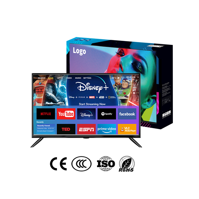 Wholesale 32 42 43 50 55 & 65 Inch Smart TVs with Android & Wifi LED Backlight for Hotels