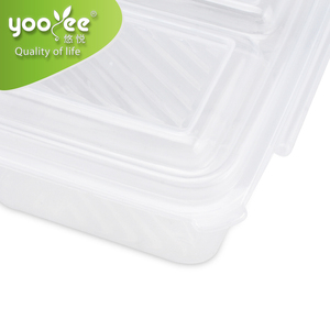 Boîte de stockage des aliments en plastique, 3 compartiments pour conserver les bonbons, usine chinoise - Product Image 4