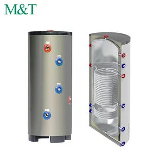 Energy Conservation Dhw & Heating Water Tank Swimming Pool Heat Pump Water Heater Monoblock With Coil