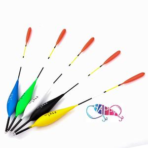 Vente en gros FTK Lot de 10 flotteurs de pêche durables 2g 3g 4g 5g flotteurs de sapin Barguzinsky <span class=keywords><strong>bouée</strong></span> Bobber matériel de pêche <span class=keywords><strong>multicolore</strong></span> Pesca - Product Image 1