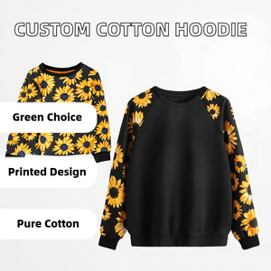 Sudadera con Capucha Personalizada con Logotipo, Impresión Digital Frontal, Sin Mangas, para Hombre, 100% Algodón Tejido, Cuello en V, para Otoño, Ecológica - Product Image 2