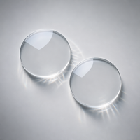 Lunettes de lecture en deux parties ZHENG HE HMC 1.591, verres optiques en polycarbonate, 65 mm, verres de lunettes résistants finis pour le sport