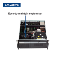 Advantech ACP-4320 Châssis 4U silencieux pour montage en rack, double SATA, échange à chaud, PC industriel monté en rack, GPU, ordinateur industriel puissant, IPC