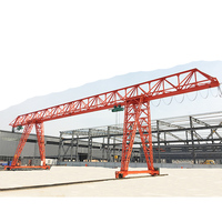 5 Ton 10 Ton 20 Ton 25 Ton portal vinç mobil taşınabilir açık elektrikli vinç ile ray monteli portal vinç fiyat