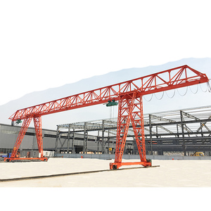 رافعة جسرية متحركة محمولة للاستخدام الخارجي مثبتة على السكك الحديدية بسعة 5 طن و10 طن و20 طن و25 طن مع رافعة كهربائية - Product Image 2