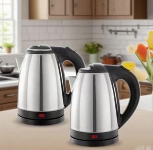 Electric <b>Kettle</b> Stainless Steel 2L Durable Push Button Operation Inner Cover - Product Image 2