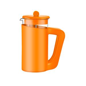 Nouvelle cafetière à piston en acier inoxydable à <span class=keywords><strong>double</strong></span> paroi personnalisée populaire, cafetière manuelle avec sablier et thermomètre - Product Image 2
