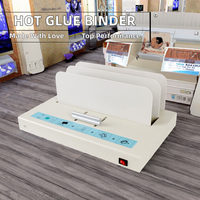 Machine à relier électrique à colle thermofusible de bureau A4 Quanheng QH-500 pour documents de bureau et reliure de dossiers d'appel d'offres