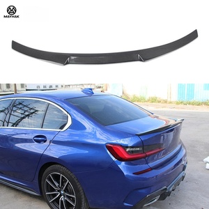 Aileron arrière léger en fibre de carbone véritable pour coffre de BMW Série 3 G20, style M4, haute résistance - Product Image 1