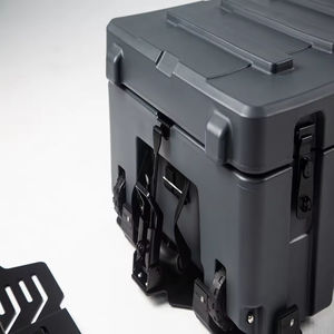 Boîte à outils robuste OUTZONE Quick Mount Bracket 122L en plastique rigide LLDPE rotomoulé, boîte <span class=keywords><strong>de</strong></span> rangement 4x4 pour porte-bagages <span class=keywords><strong>de</strong></span> <span class=keywords><strong>toit</strong></span>, profil bas, noir - Product Image 5