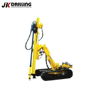 JK Perforazione CL351 crawler montato pneumatico blasthole di perforazione rig DTH perforazione di pietra macchina