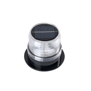 Luz <span class=keywords><strong>de</strong></span> Advertencia <span class=keywords><strong>de</strong></span> Tráfico LED <span class=keywords><strong>de</strong></span> Plástico con Energía Solar, Reflector Prismático <span class=keywords><strong>de</strong></span> Alta Intensidad, Clasificación IP55, Baliza <span class=keywords><strong>de</strong></span> Seguridad Intermitente Verde - Product Image 2