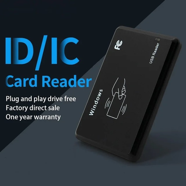 Waterproof Keyboard Emulator Rfid Desktop RFID ID/IC Card Reader USB Desktop Reader