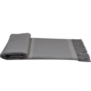 BLUE PHOENIX 30% ウール70% アクリル織りブランケット水平ストライプインスパイアカスタムエアコンソファベッド用 - Product Image 1