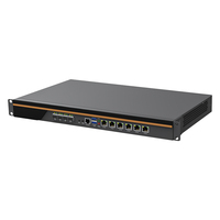 Routeur Mini PC 1U Firewall Server avec 4 ports SFP+ PoE 10G 2.5Gb, VPN, Super Soft, Mikrotik X86 Pfsense avec 4 SPF
