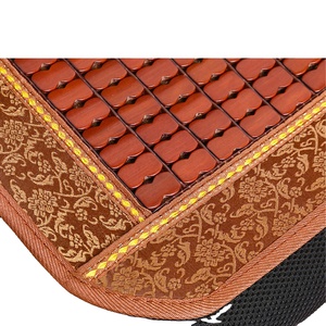 Cojín de Bambú para Silla de Oficina, Alfombrilla de Bambú Antideslizante para Silla de Computadora, Alfombrilla Refrescante de Bambú para Auto, Cojín Transpirable para Respaldo - Product Image 1