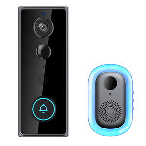 Smart Home 2.4G WiFi Cable-Free Installation <strong>Intercom</strong> Night Vision Cloud Storage Smart Doorbell with PIR Human Body Sensing - Product Image 1