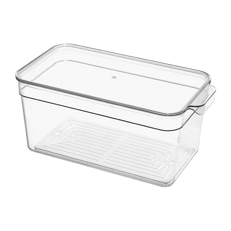 Storage box with drain board