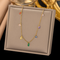Collier tendance en acier inoxydable pour femme, avec pendentif cœur en perle de coquillage imperméable et chaîne en bambou, vente en gros d'usine
