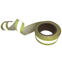 Ruban FR ignifuge, tissu réfléchissant, couleur jaune haute visibilité, 100% coton, 5 cm * 200 m, certifié Henghui EN20471