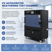 Cámara de Prueba de Resistencia a la Intemperie UV, Máquina de Prueba Climática de Resistencia a los Rayos Ultravioleta, Simulación de Envejecimiento UV
